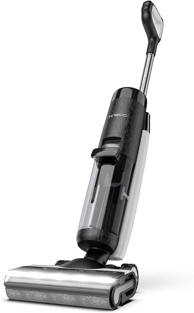 Tineco Floor One S7 Pro cordless wet dry vacuum cleaner with LED digital screen