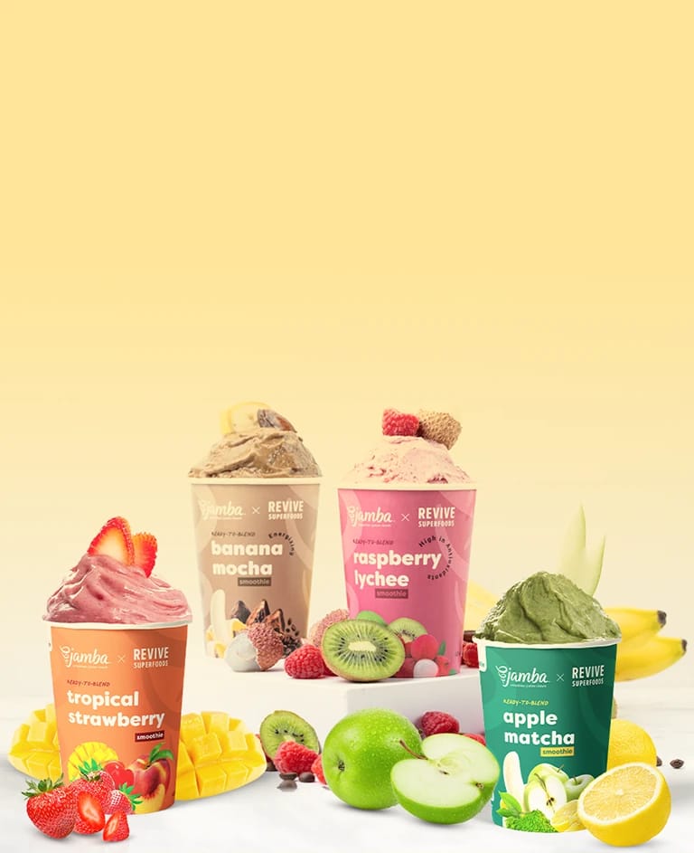 Revive Superfoods budget-friendly frozen smoothie cups lineup for ready-to-blend delivery