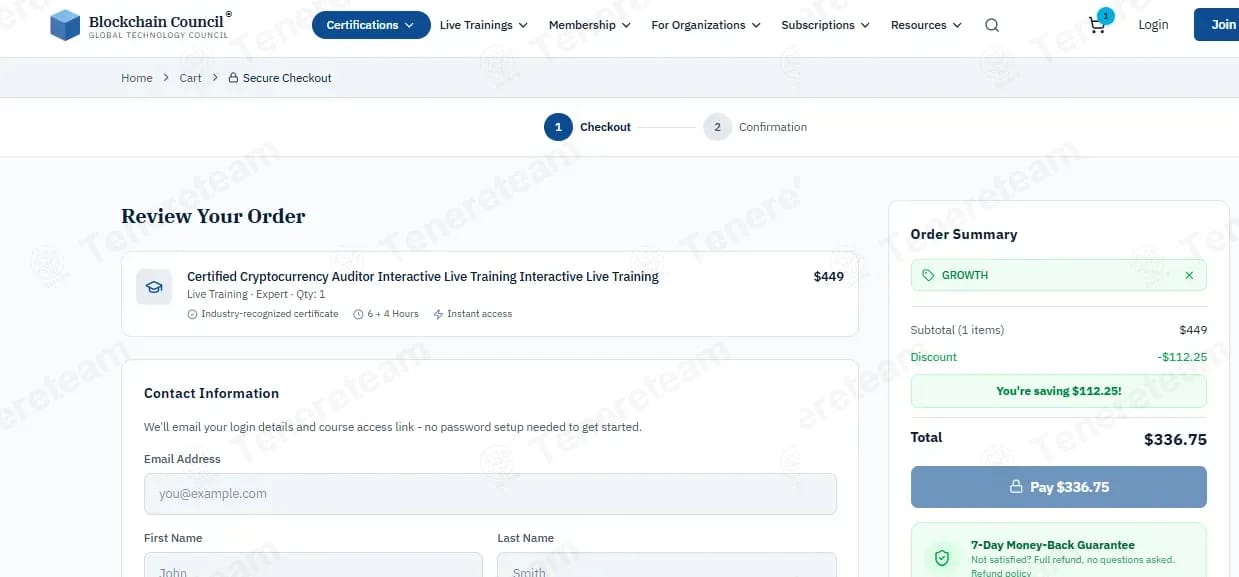 Blockchain Council coupon code tested July 2026 – Coupons Scout