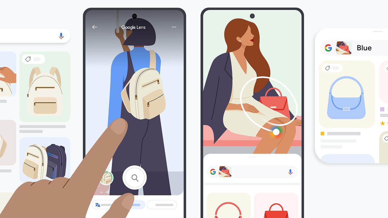 Google Lens reverse image search tool for verifying online shopping product prices