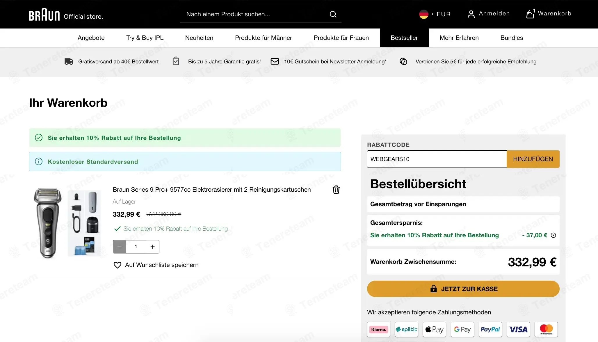 Braun DE coupon code tested September 2026 – Coupons Scout