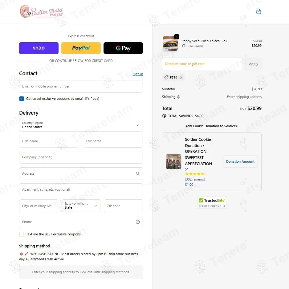 Buttermessentials coupon code tested July 2026 – Coupons Scout
