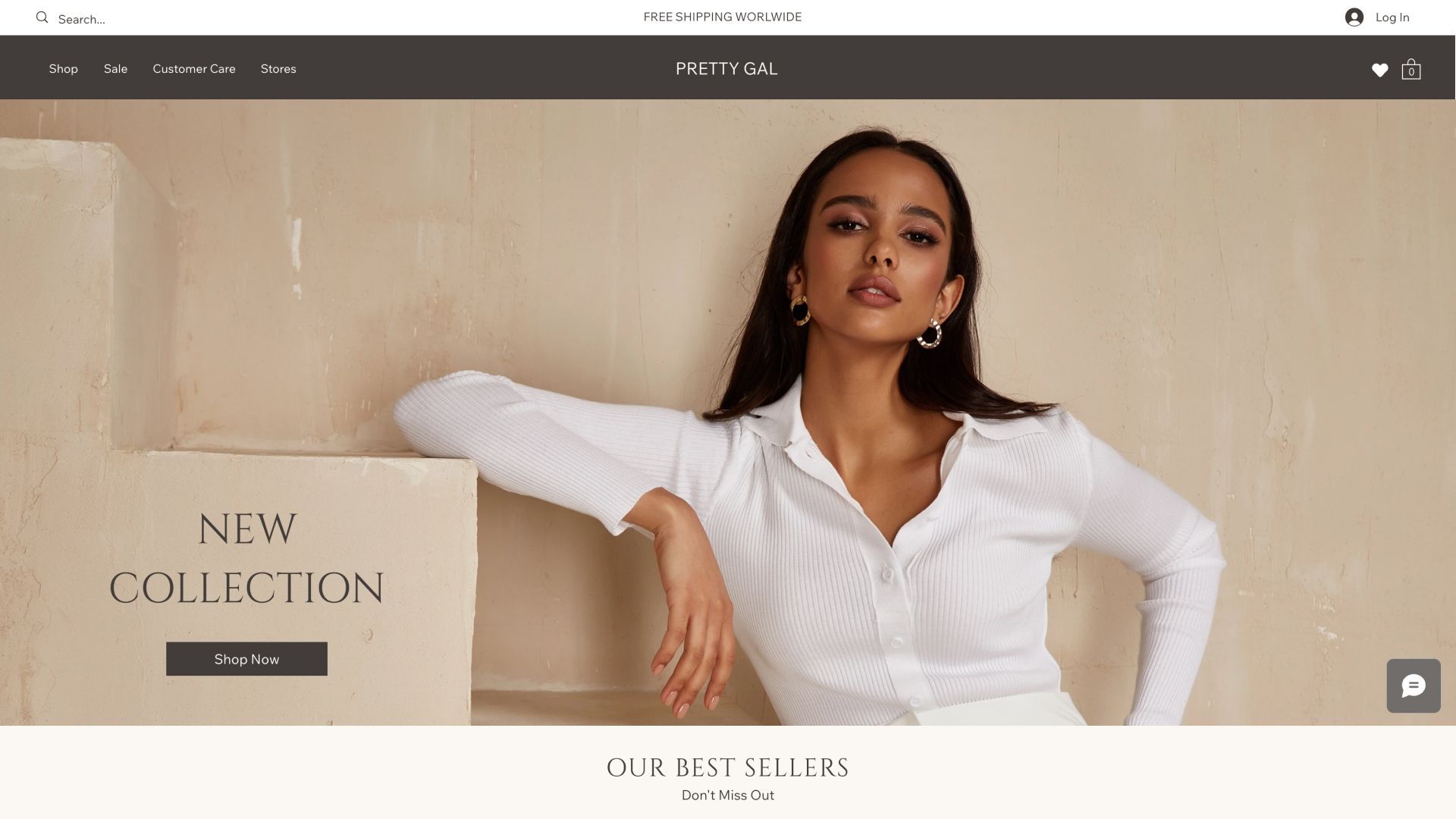 Bylycoris fashion online store website homepage displaying trendy apparel and dresses catalog