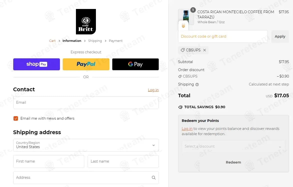 Cafe Britt coupon code tested July 2026 – Coupons Scout