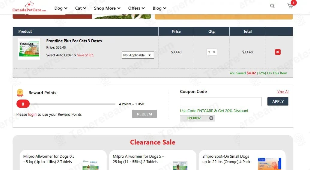 CanadaPetCare coupon code tested July 2026 – Coupons Scout