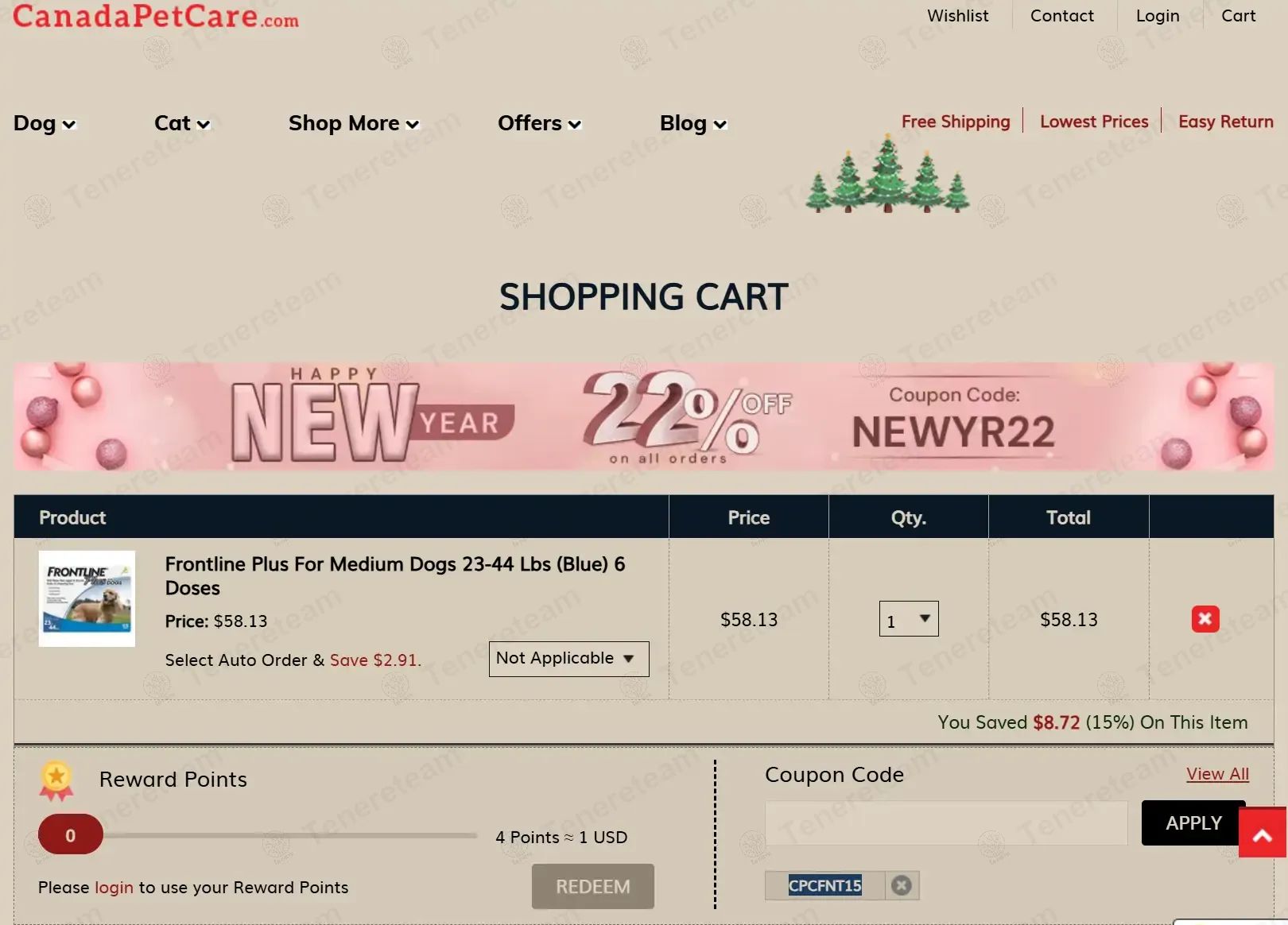 CanadaPetCare coupon code tested July 2026 – Coupons Scout