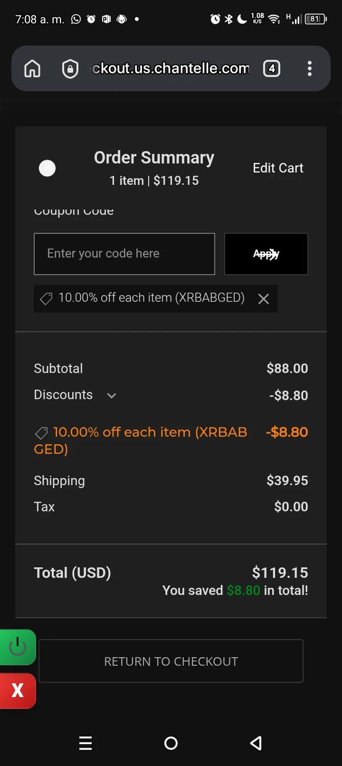 Chantelle Lingerie coupon code tested July 2026 – Coupons Scout