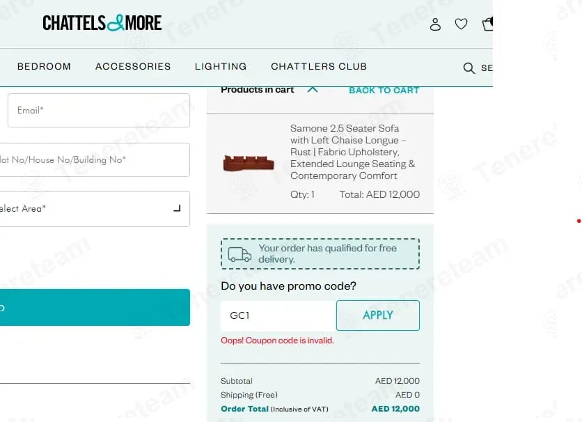 Chattels & More coupon code tested July 2026 – Coupons Scout