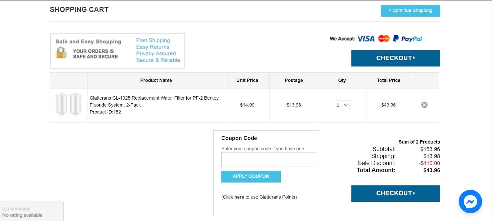 Clatterans coupon code tested September 2026 – Coupons Scout