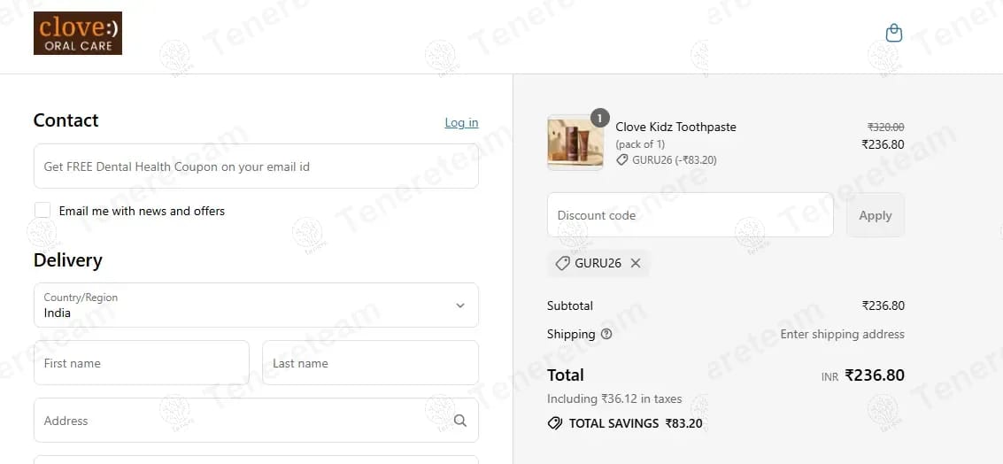 Clove Oral Care coupon code tested July 2026 – Coupons Scout