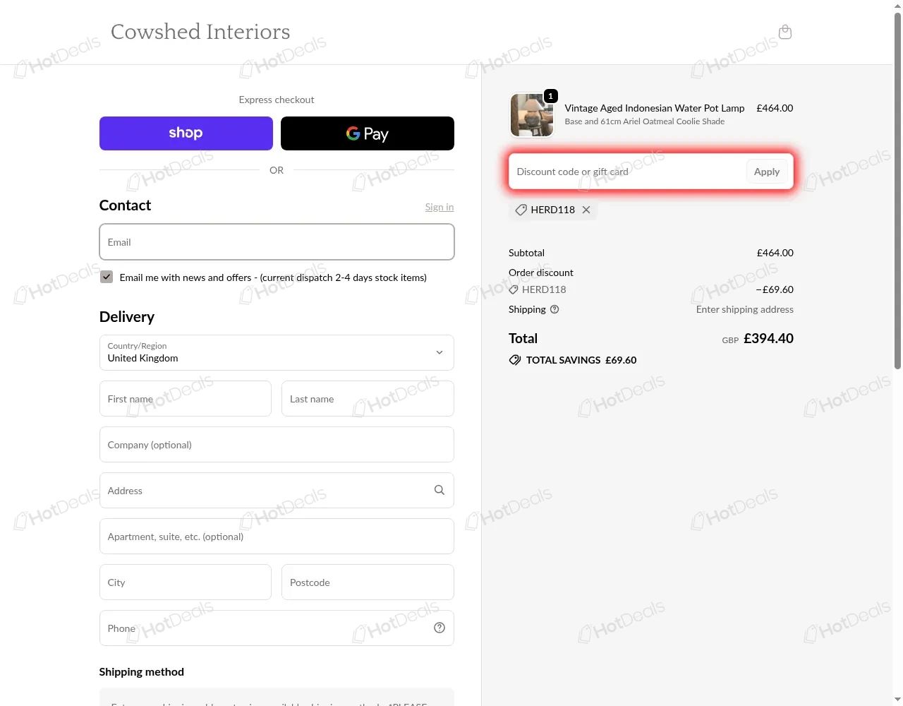 Cowshed UK coupon code tested September 2026 – Coupons Scout