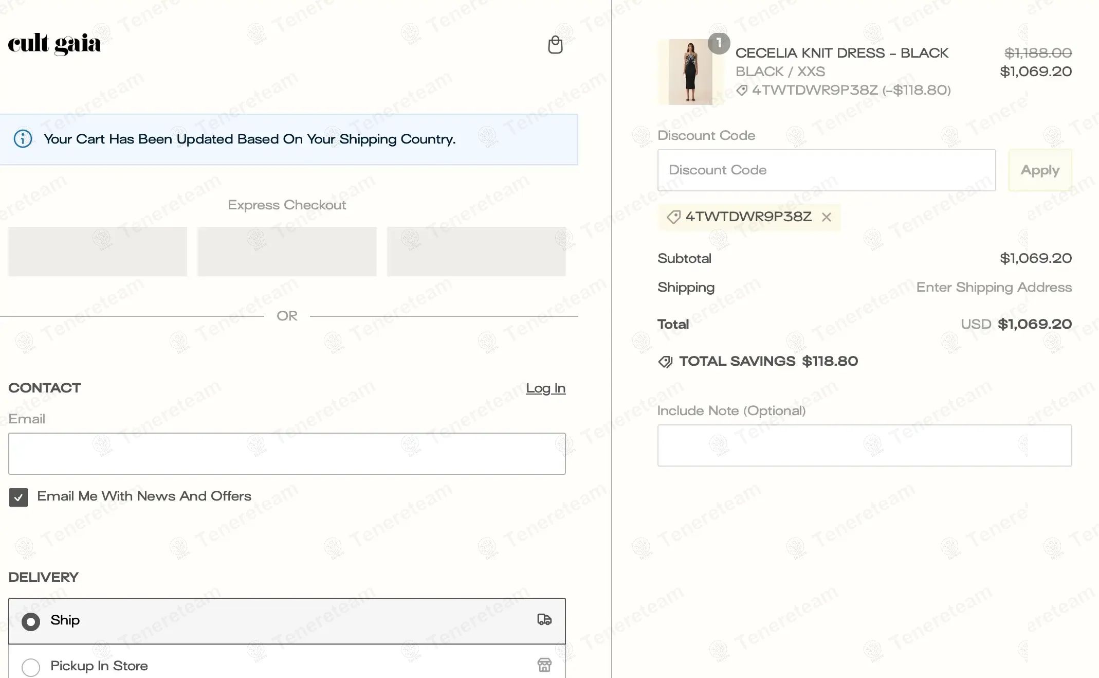 Cult Gaia coupon code tested July 2026 – Coupons Scout