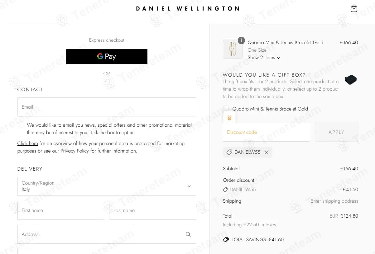 Daniel Wellington APAC coupon code tested July 2026 – Coupons Scout