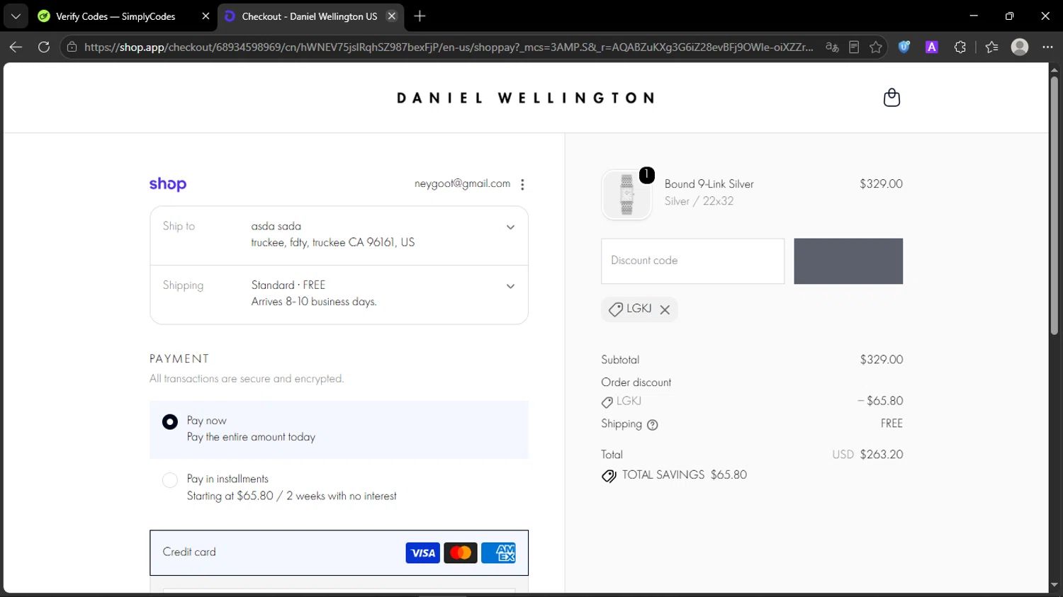 Daniel Wellington APAC coupon code tested July 2026 – Coupons Scout