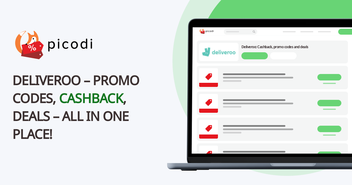 Deliveroo coupon code tested September 2026 – Coupons Scout