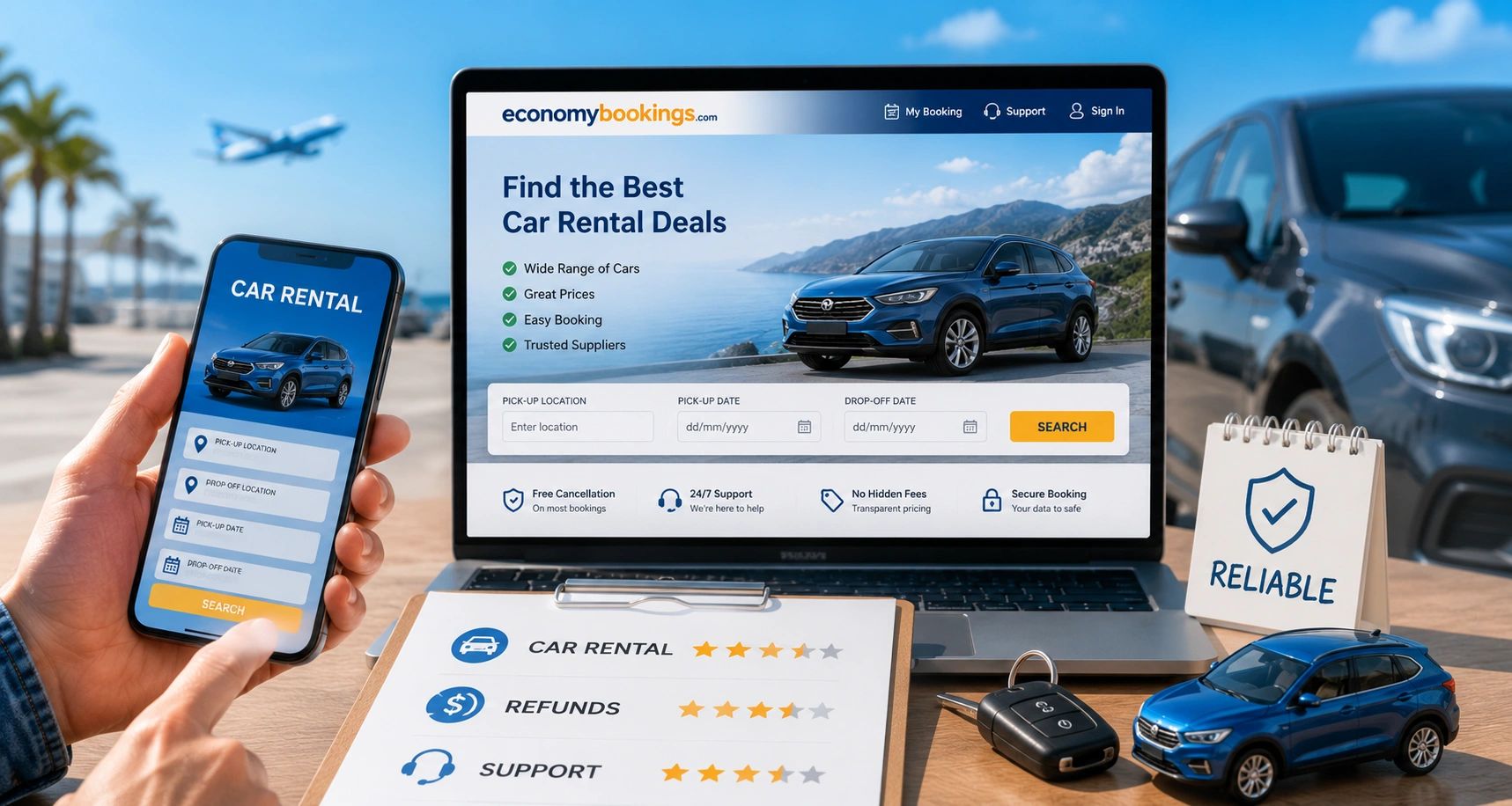 Economybookings official product July 2026