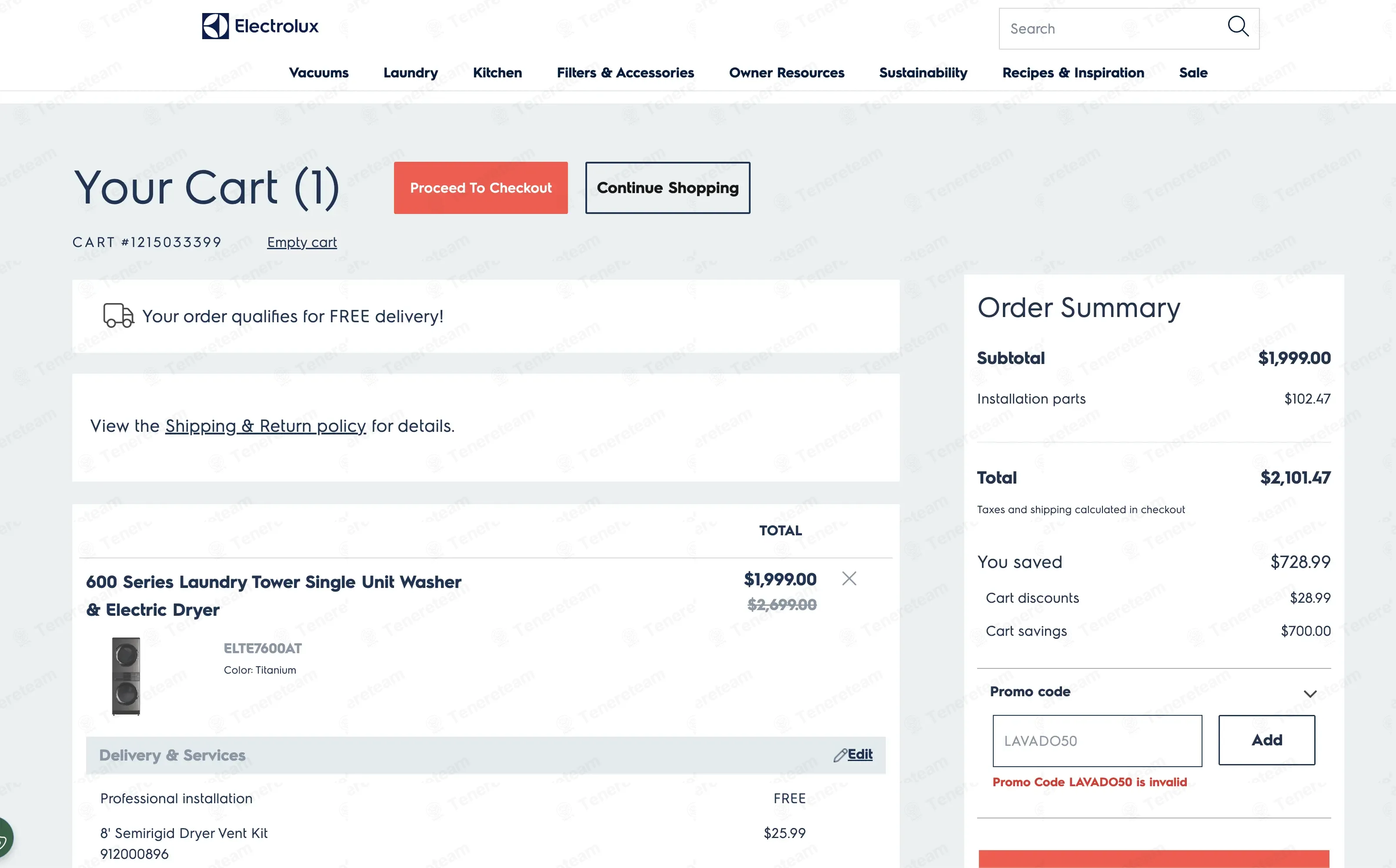 Electrolux coupon code tested July 2026 – Coupons Scout