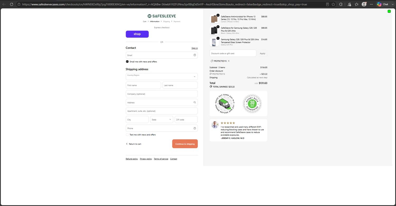 Emf Shield coupon code tested July 2026 – Coupons Scout