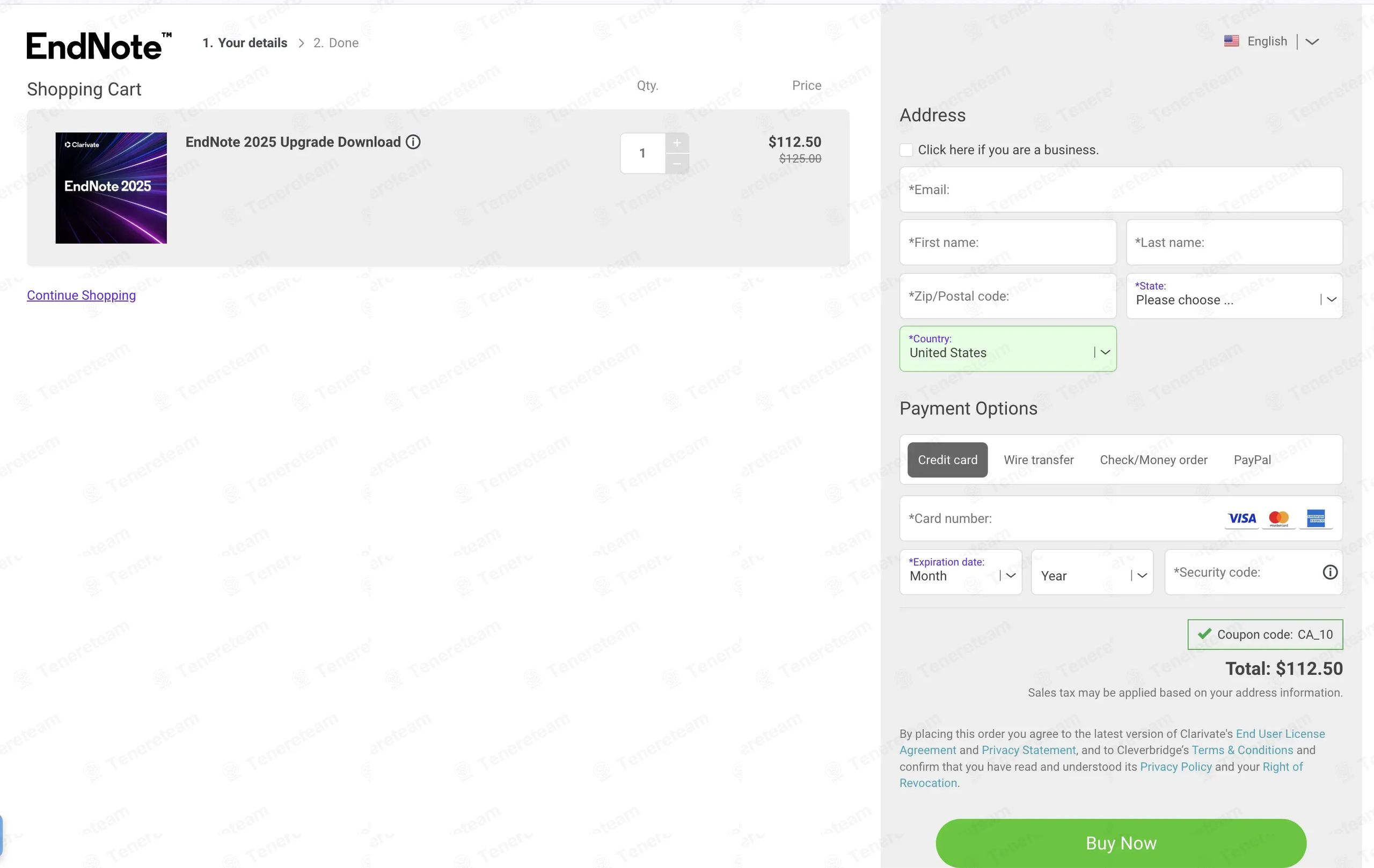 EndNote coupon code tested July 2026 – Coupons Scout