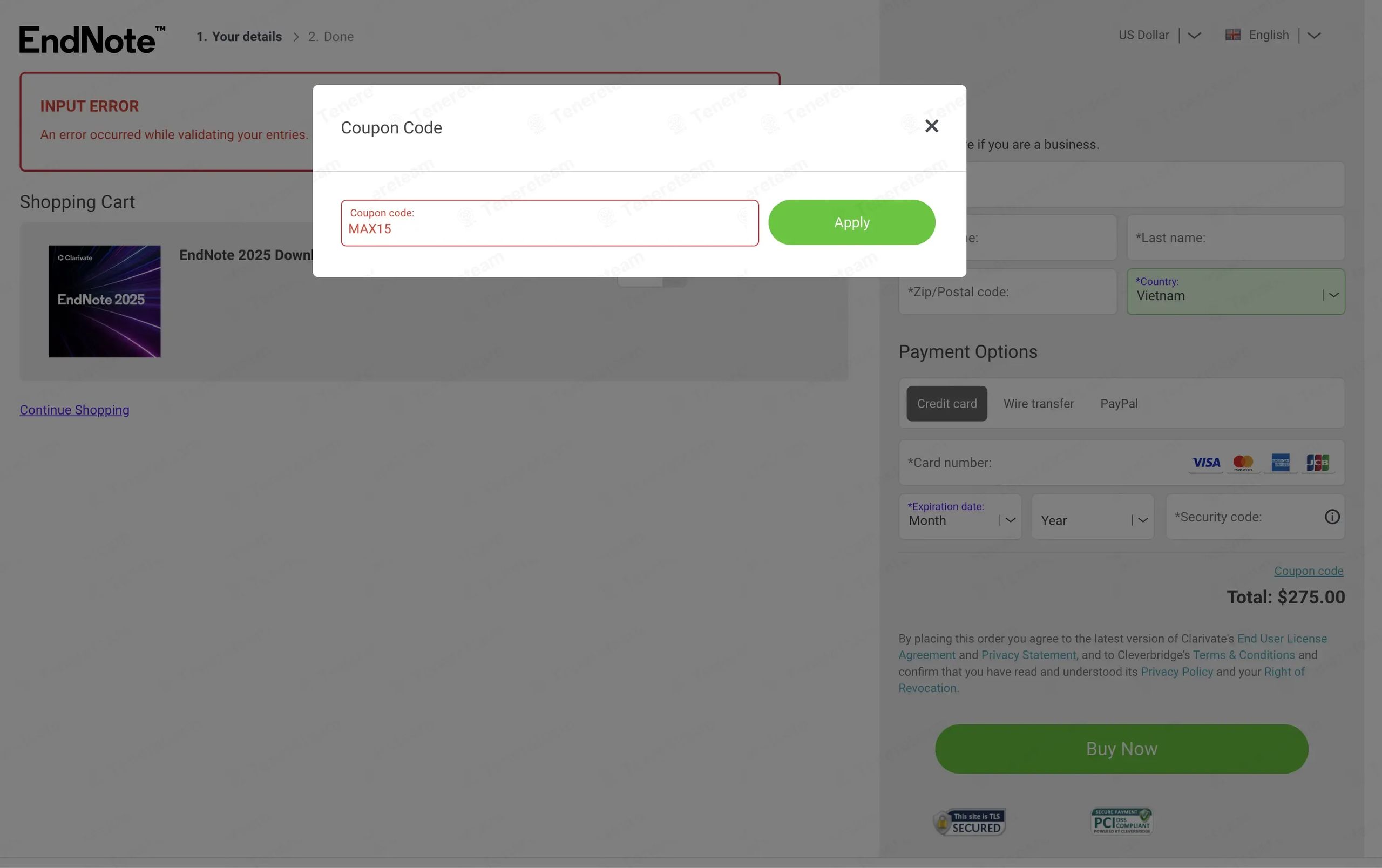 EndNote coupon code tested July 2026 – Coupons Scout