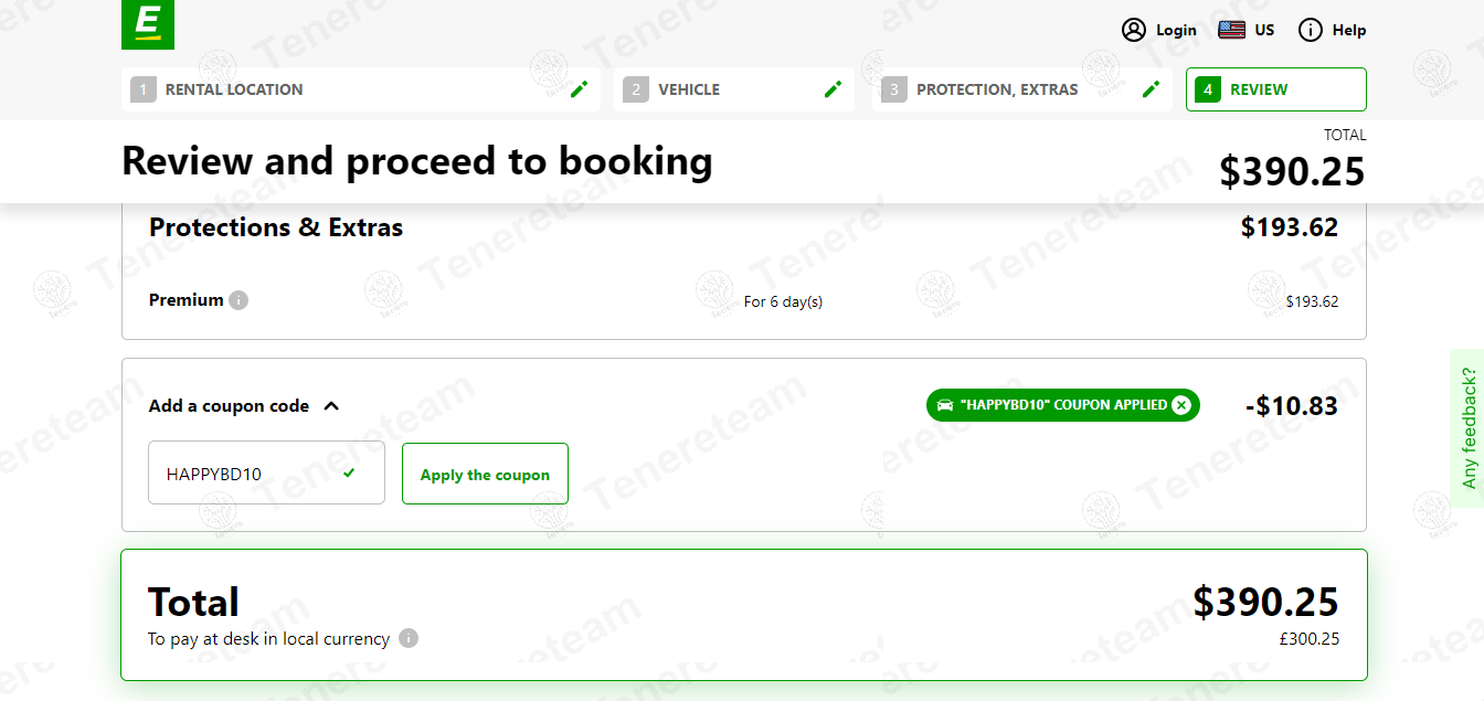 Europcar ES coupon code tested July 2026 – Coupons Scout