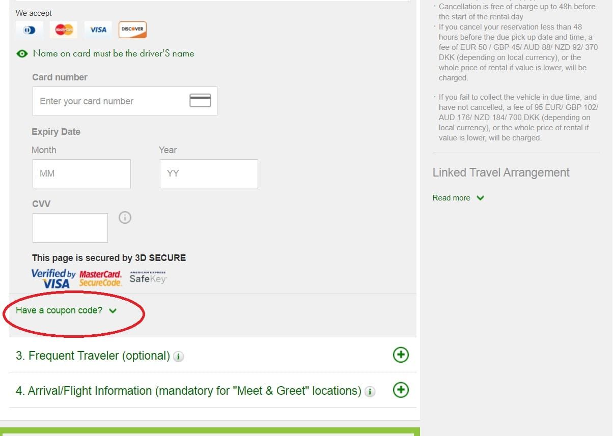 Europcar ES coupon code tested July 2026 – Coupons Scout