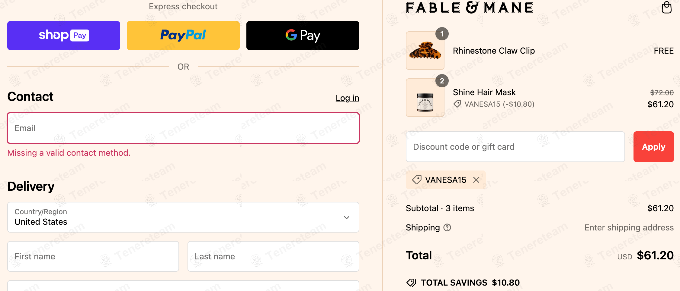 Fable & Mane coupon code tested July 2026 – Coupons Scout