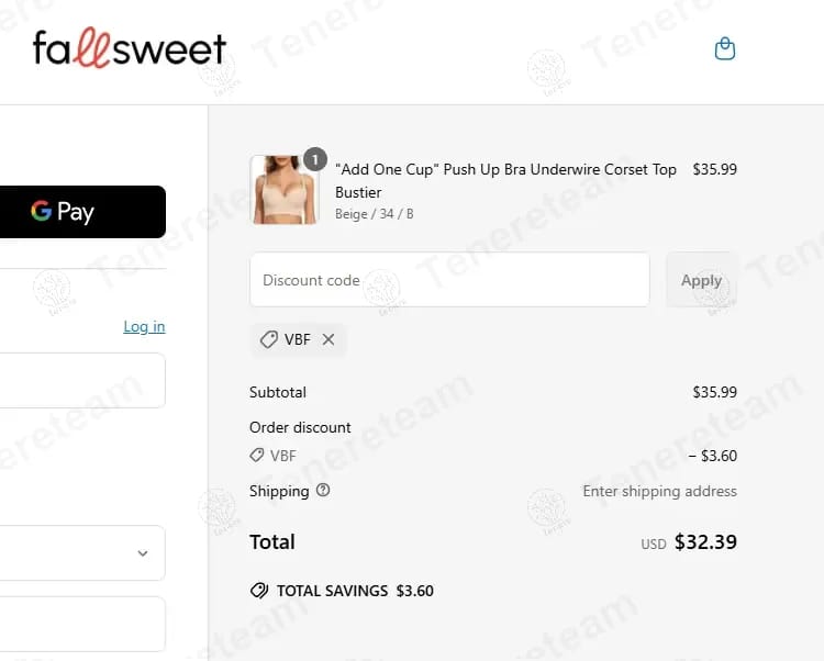 Fall Sweet coupon code tested July 2026 – Coupons Scout