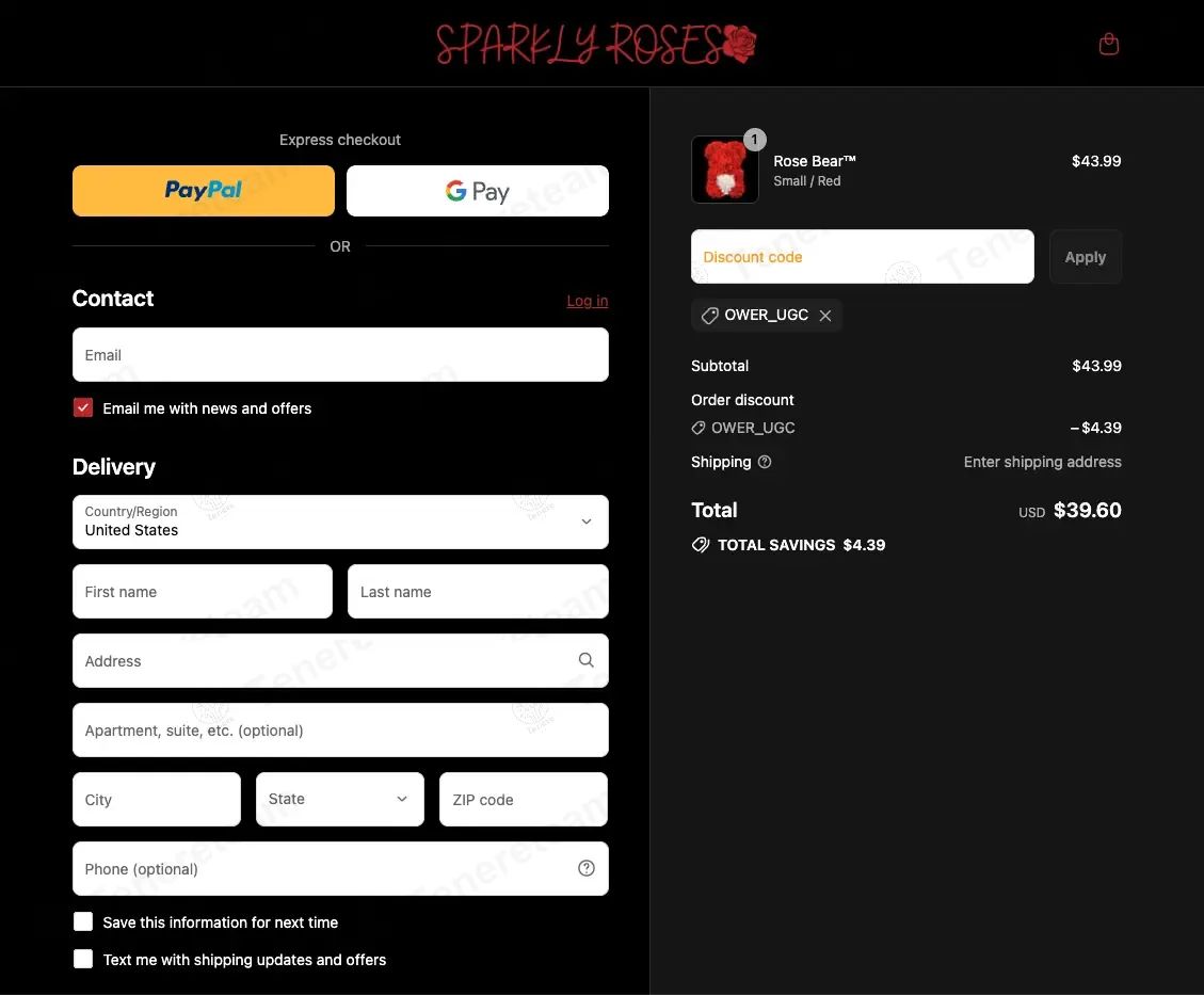 Ferial Rose coupon code tested July 2026 – Coupons Scout