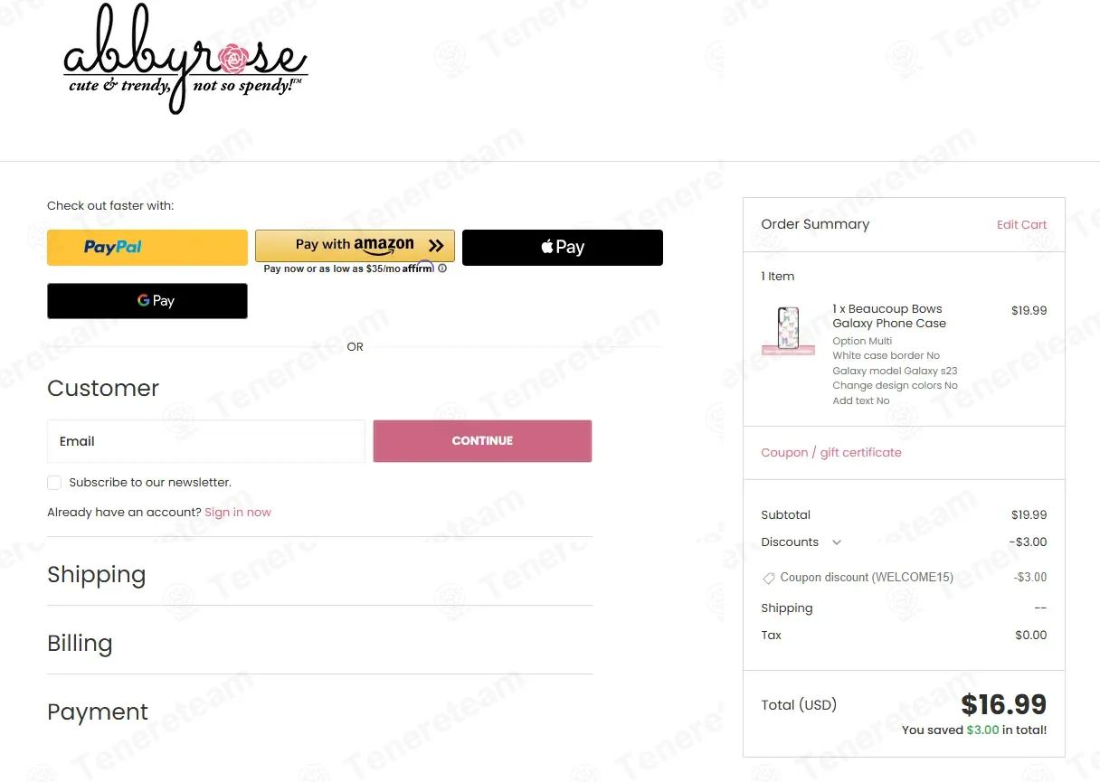 Ferial Rose coupon code tested July 2026 – Coupons Scout