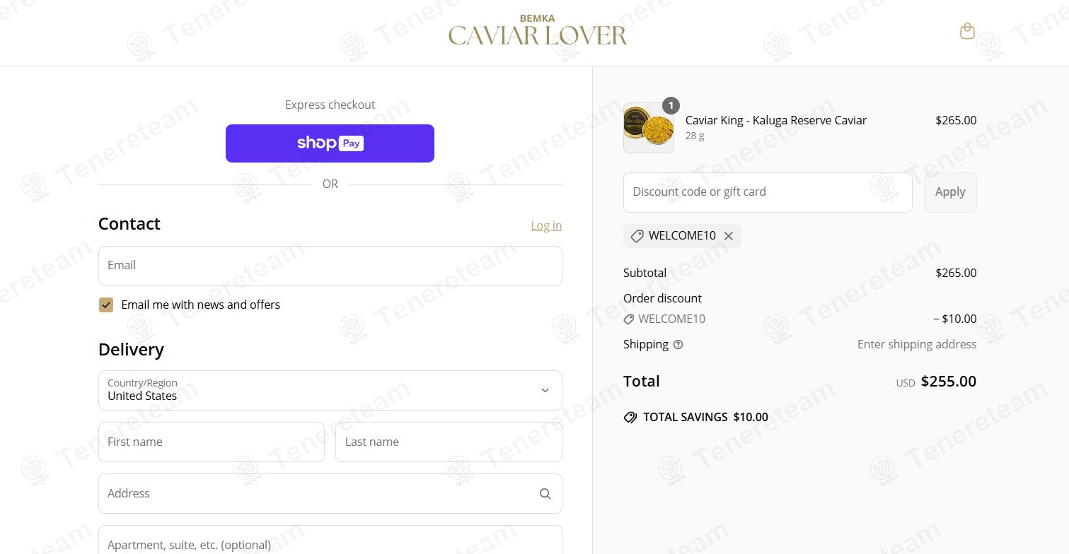 Finecaviar coupon code tested July 2026 – Coupons Scout