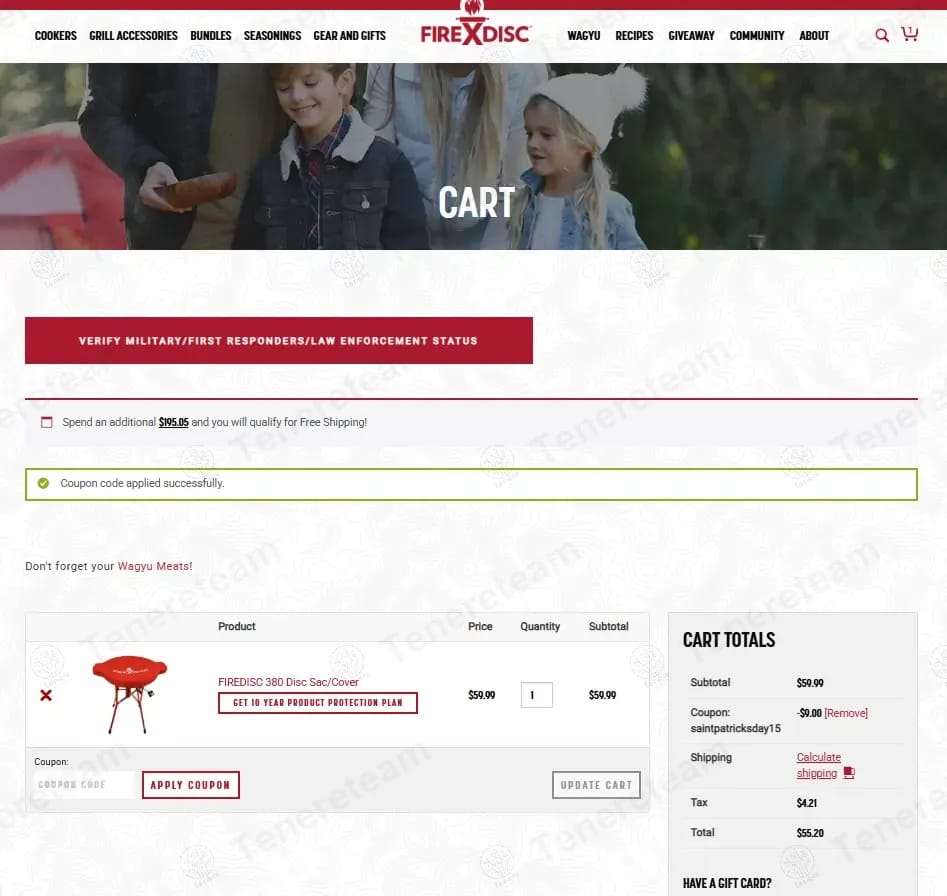 Firedisc Cookers coupon code tested July 2026 – Coupons Scout