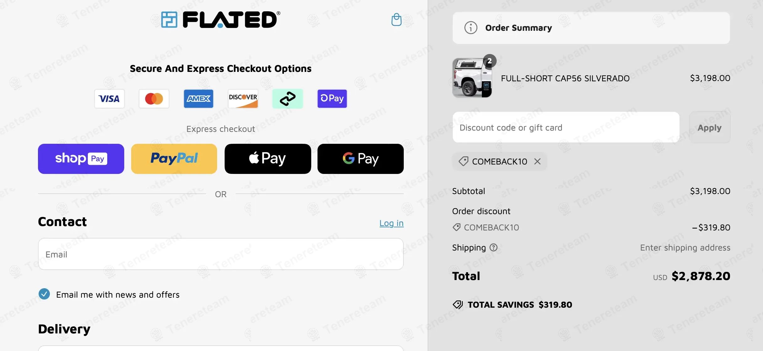 Flated coupon code tested July 2026 – Coupons Scout