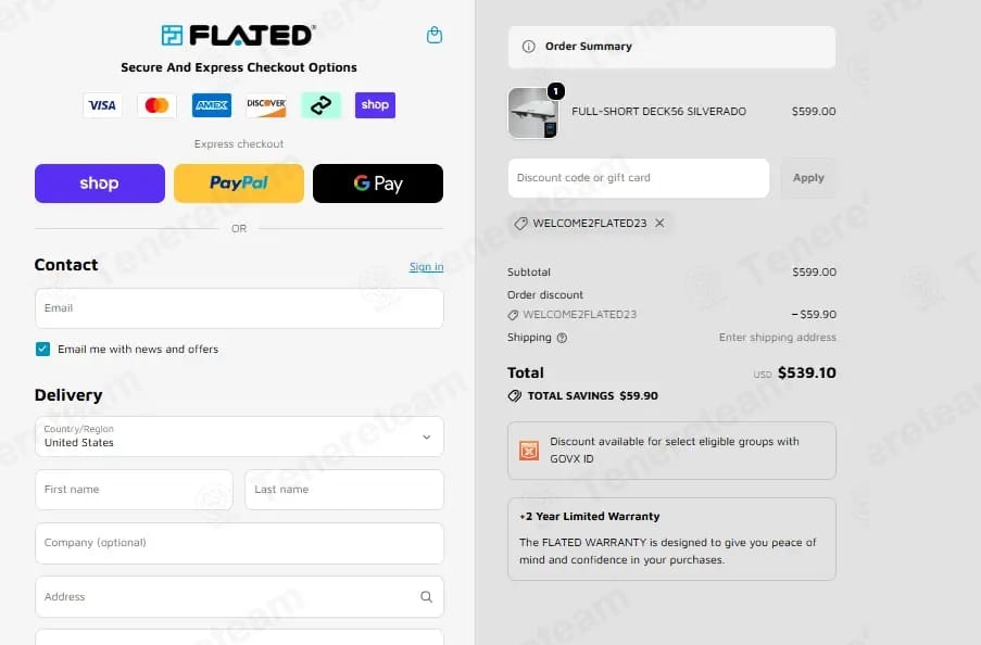 Flated coupon code tested July 2026 – Coupons Scout