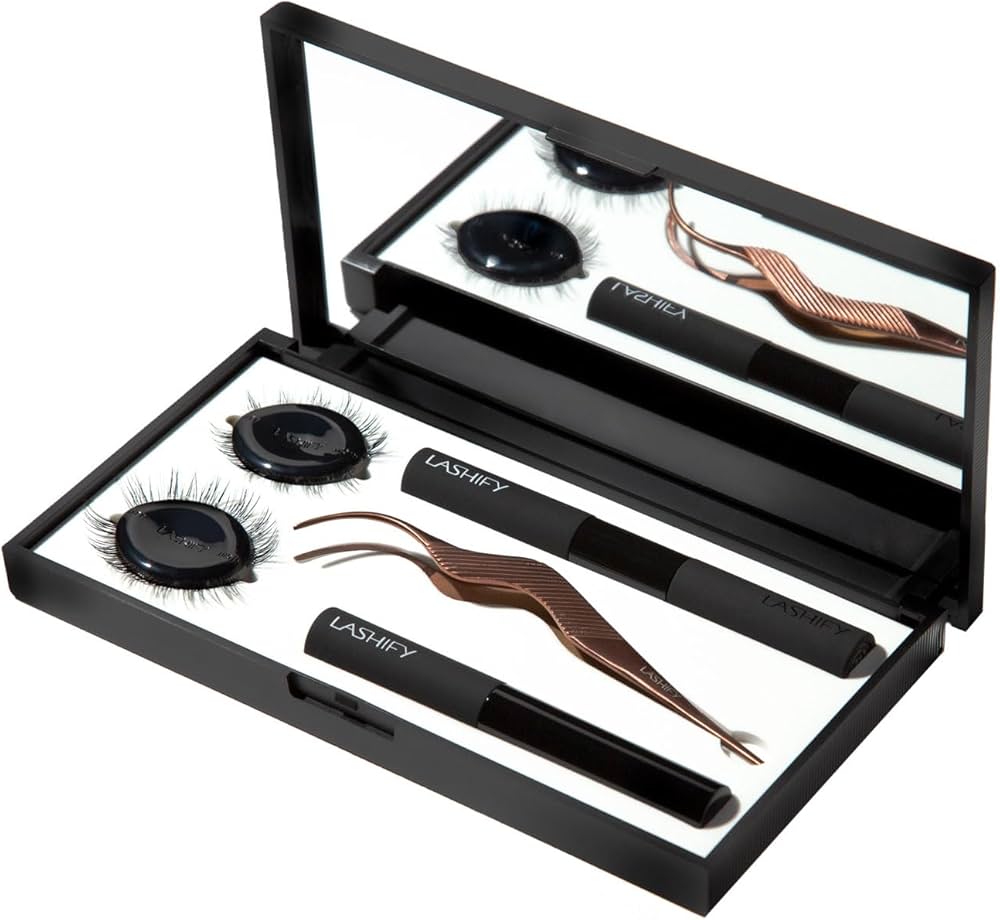 Lashify Control Kit complete DIY eyelash extension starter set with Gossamer lashes and Fuse Control Wand