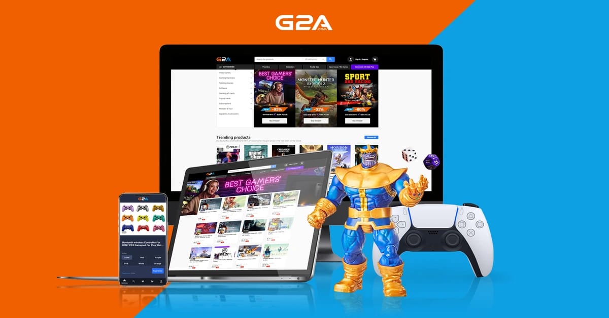 G2A alternative websites comparison chart featuring CDKeys Kinguin Eneba and other digital key resellers