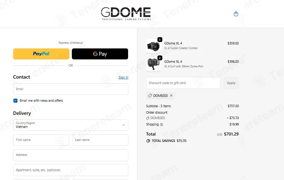 GDome coupon code tested July 2026 – Coupons Scout