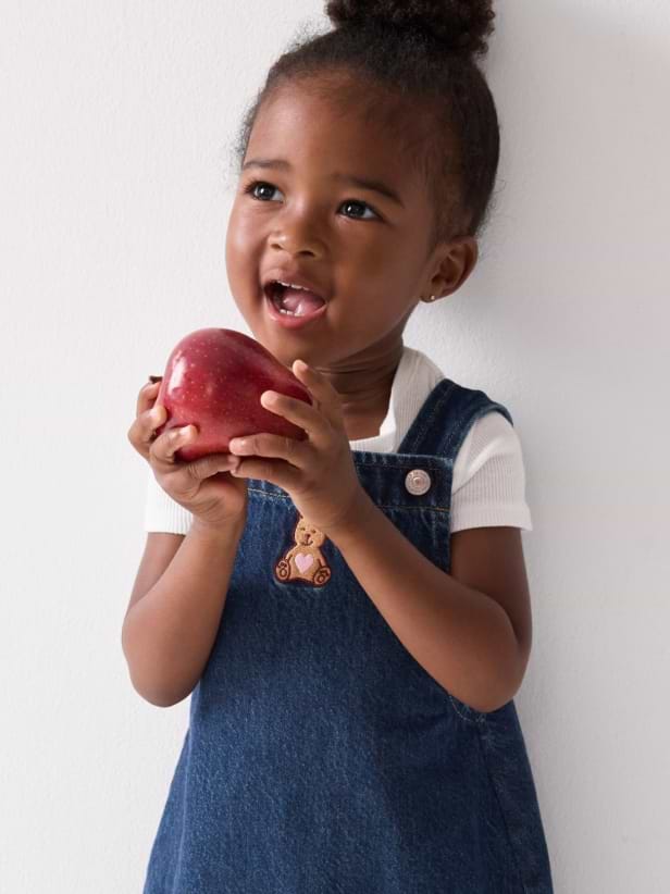 Gap Factory kids clothing collection featuring colorful play outfits and everyday basics