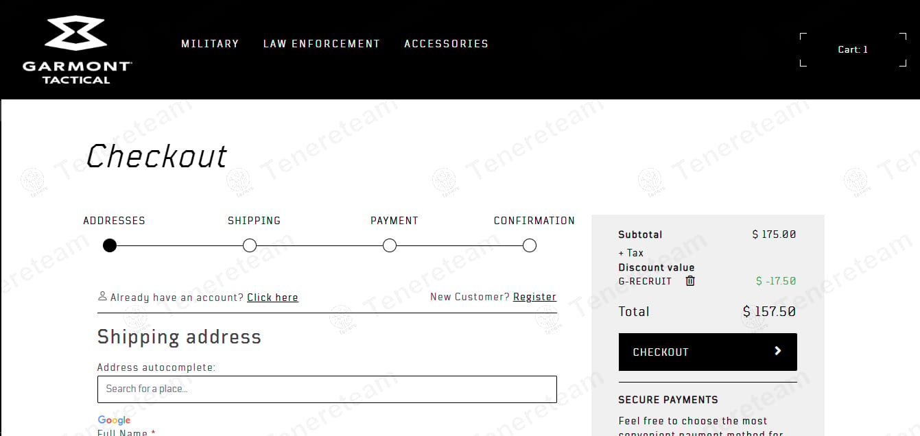Garmont Tactical coupon code tested July 2026 – Coupons Scout