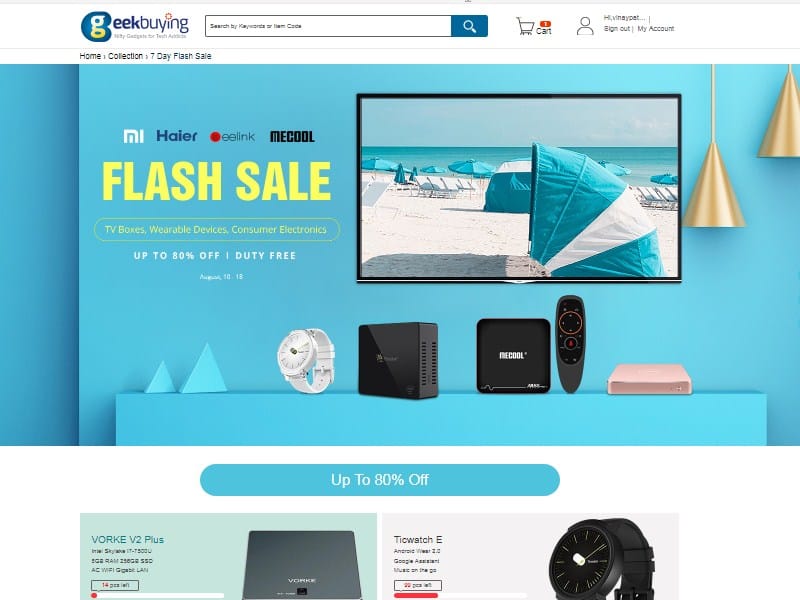 Geekbuying official product July 2026