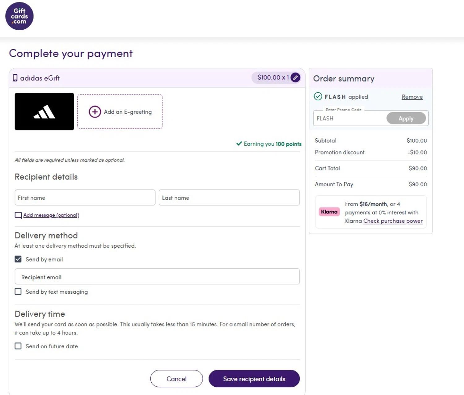 GiftCards.com coupon code tested July 2026 – Coupons Scout