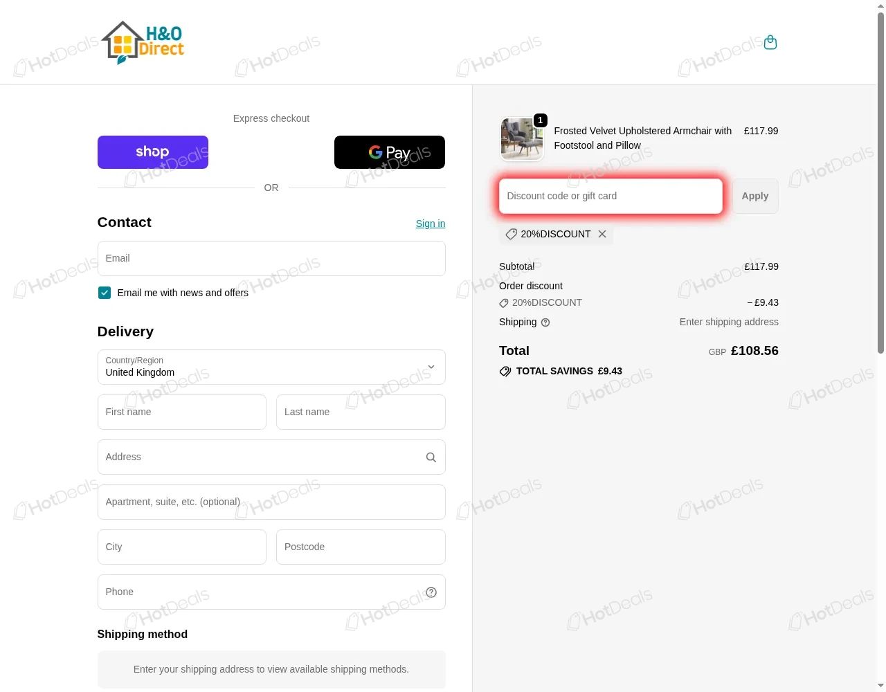 HaoDirect coupon code tested July 2026 – Coupons Scout