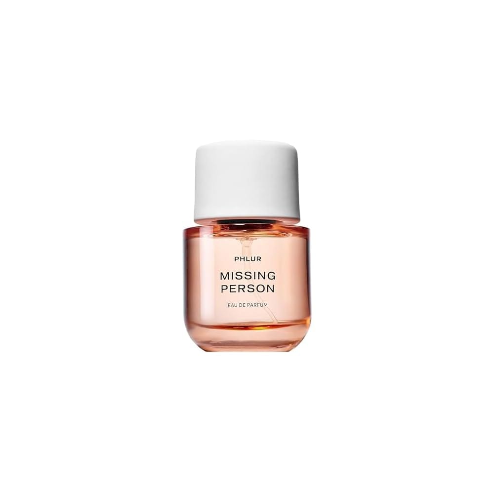 Phlur Missing Person Eau de Parfum minimalist bottle representing viral clean skin scent trend