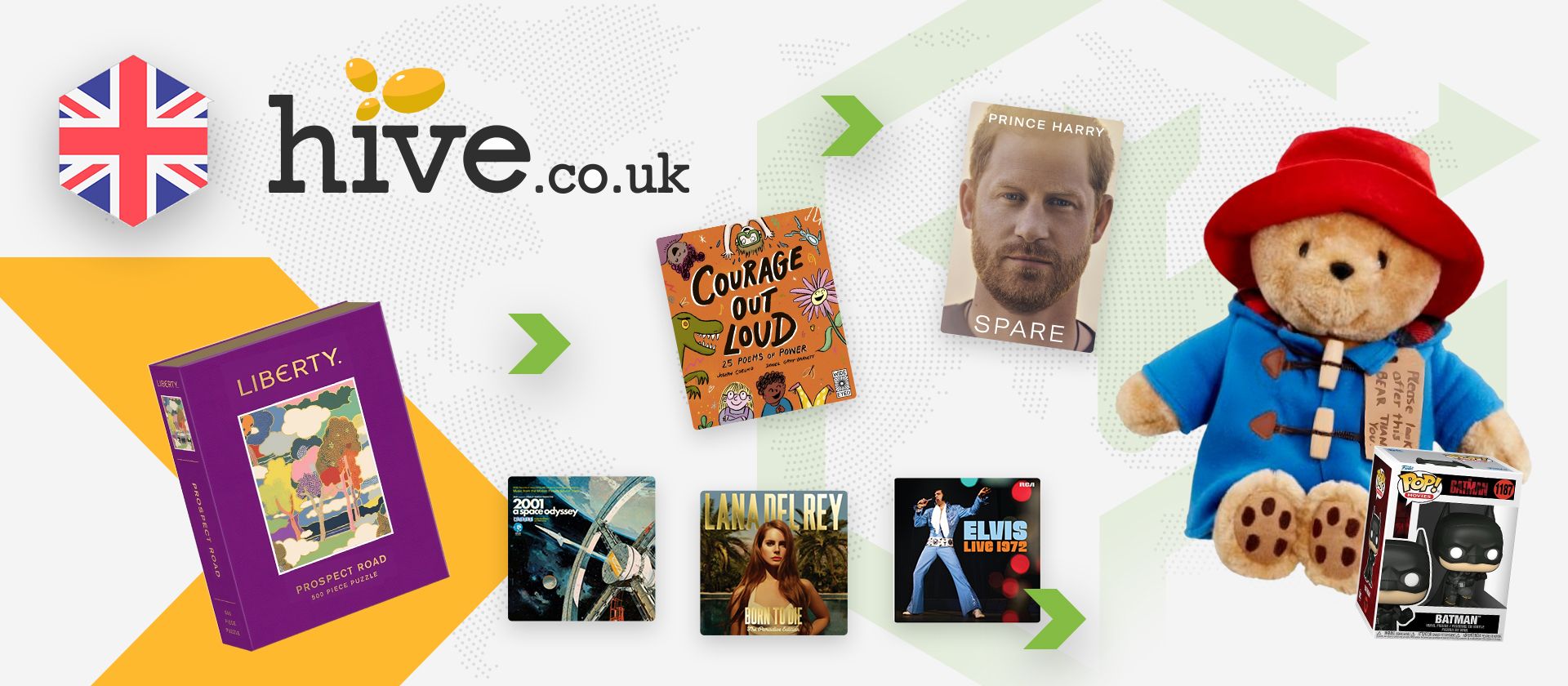 Hive Books UK official product July 2026