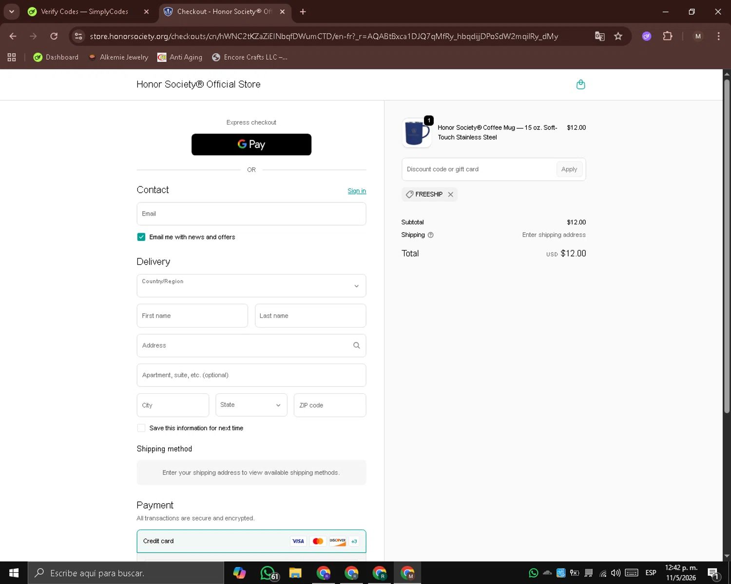 Honor ES coupon code tested July 2026 – Coupons Scout