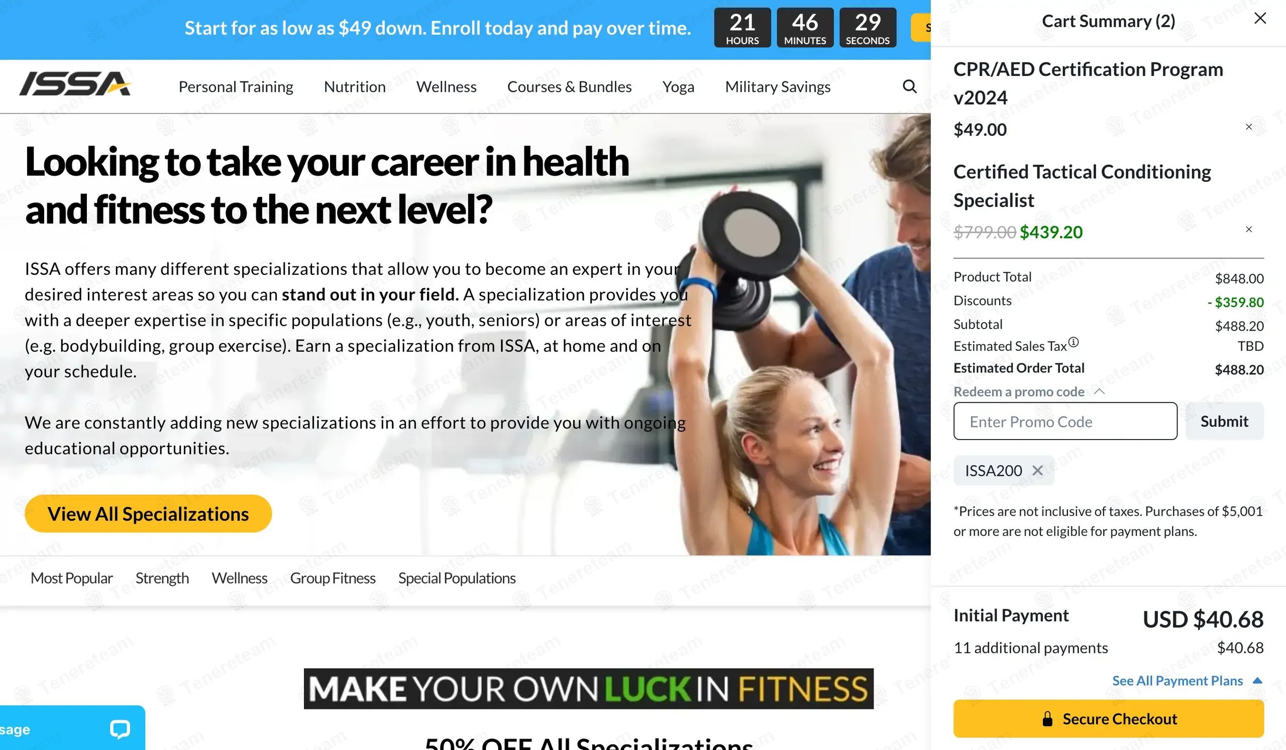 ISSA Online coupon code tested July 2026 – Coupons Scout