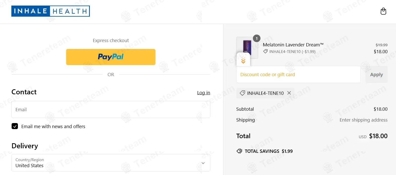 Inhale Health coupon code tested September 2026 – Coupons Scout