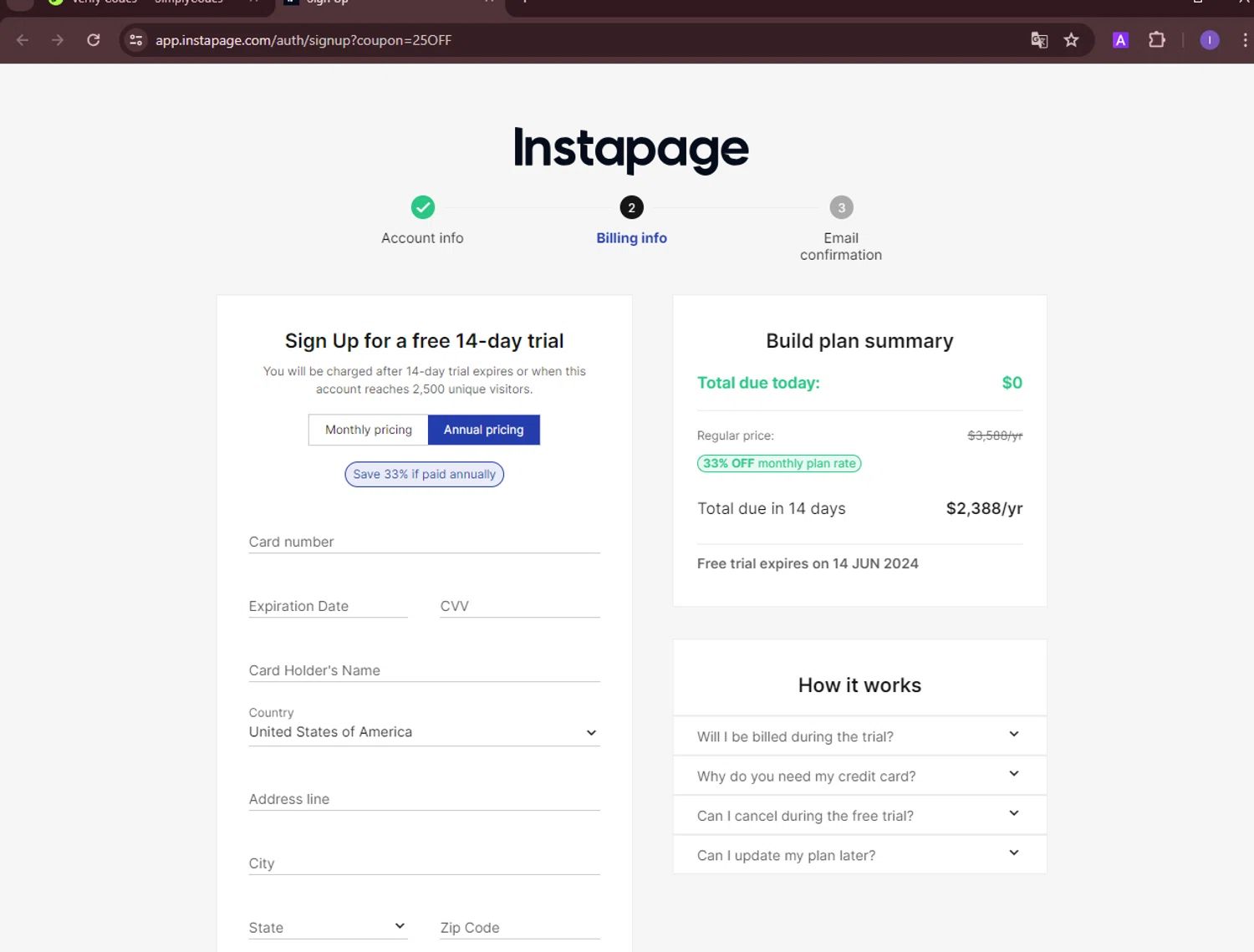 Instapage coupon code tested July 2026 – Coupons Scout