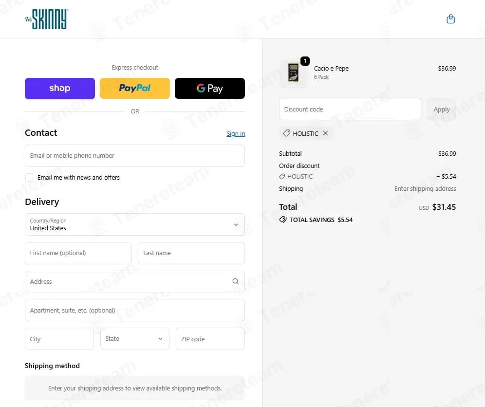 It's Skinny coupon code tested August 2026 – Coupons Scout