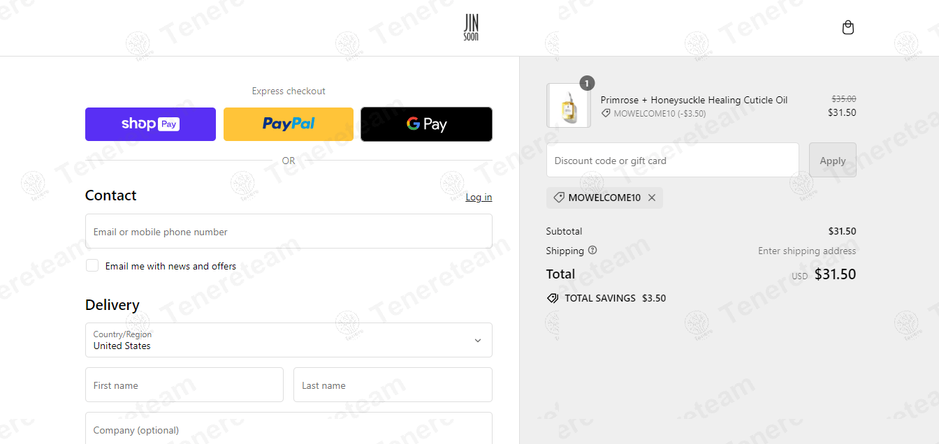 JINsoon coupon code tested July 2026 – Coupons Scout